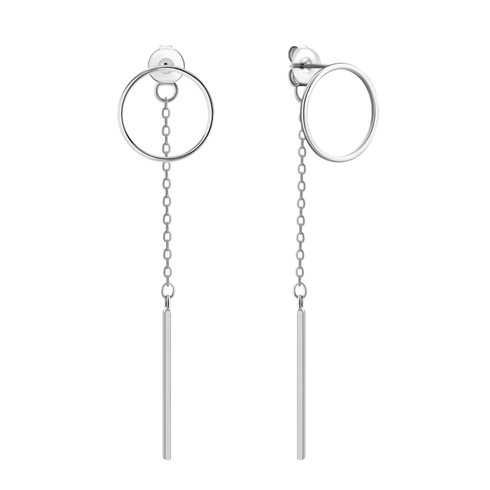 Серебряные серьги-подвески. Артикул UG51EA99534