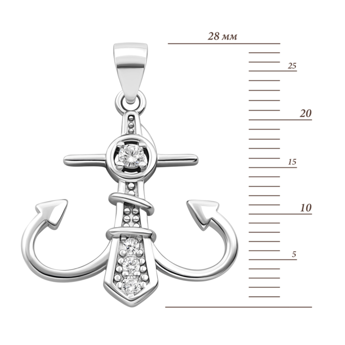 Серебряная подвеска. Артикул UG51PE67363