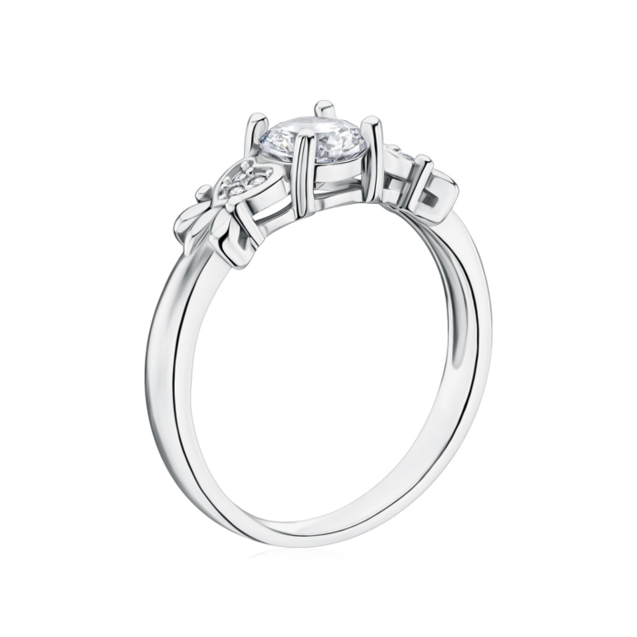 Серебряное кольцо с фианитами 1RI59286-R/12/1