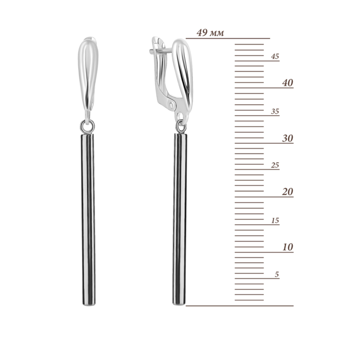 Золоті сережки-підвіски. Артикул UG52/10/006/1