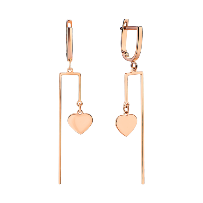 Золотые серьги-подвески. Артикул UG52/10/026