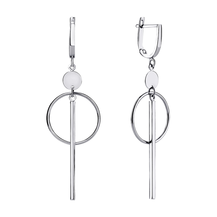 Золоті сережки-підвіски. Артикул UG52/10/029/1