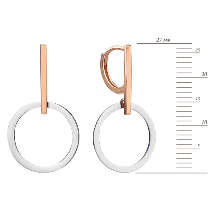 Золотые серьги. Артикул UG52/10/031/1