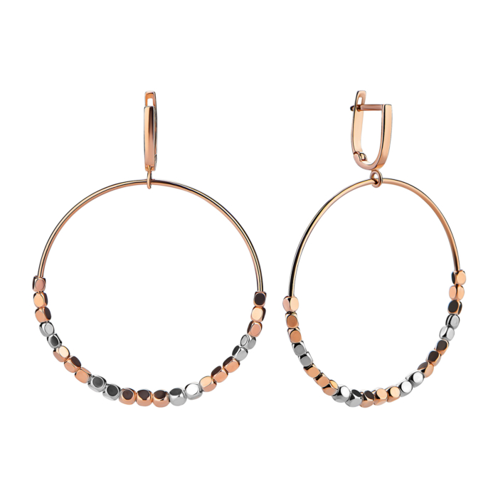 Золоті сережки-підвіски. Артикул UG52/10/050