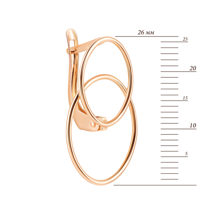 Золоті сережки. Артикул UG52/10/057