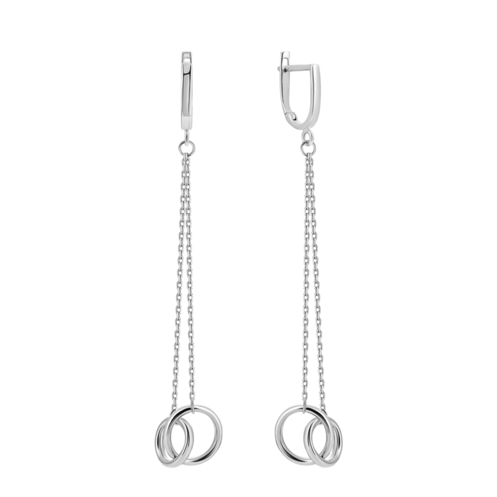 Золотые серьги-подвески. Артикул UG52/10/071/1