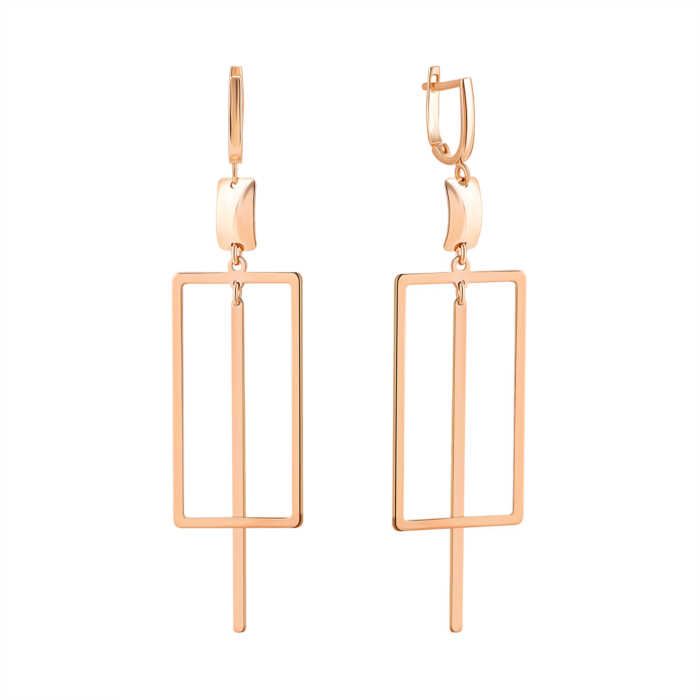 Золотые серьги-подвески. Артикул UG52/10/130