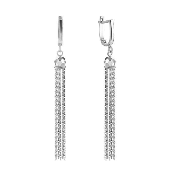 Золоті сережки-підвіски. Артикул UG52/10/190/1