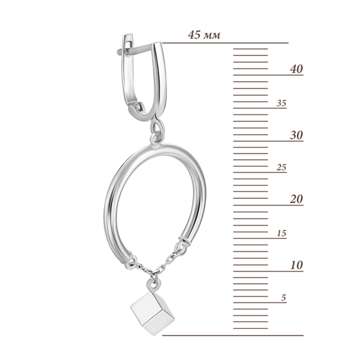 Золоті сережки-підвіски. Артикул UG52/10/192/1