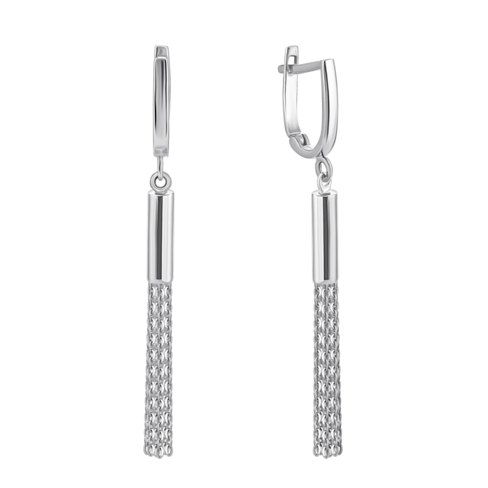 Золоті сережки-підвіски. Артикул UG52/10/199/1