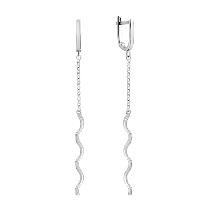 Золоті сережки-підвіски. Артикул UG52/10/207/1