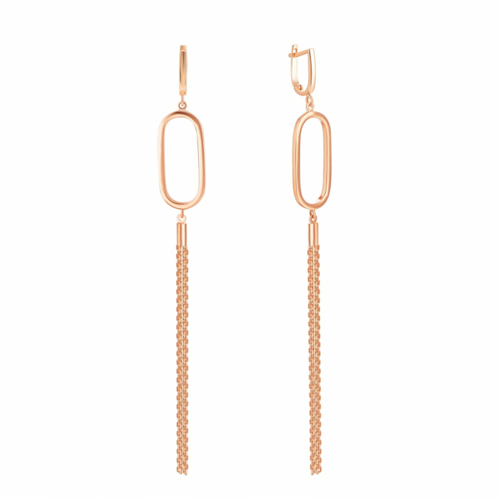 Золотые серьги-подвески.Артикул UG52/10/216