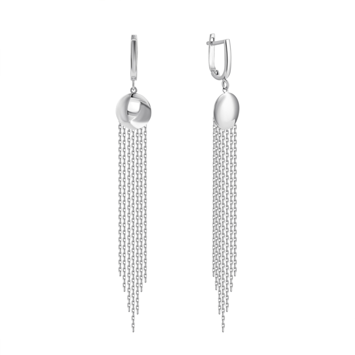 Золотые серьги-подвески. Артикул UG52/10/217/1