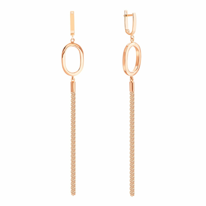 Золоті сережки- підвіски.Артикул UG52/10/253