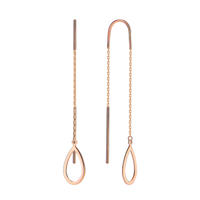 Золоті сережки-протяжки. Артикул UG52/30/007