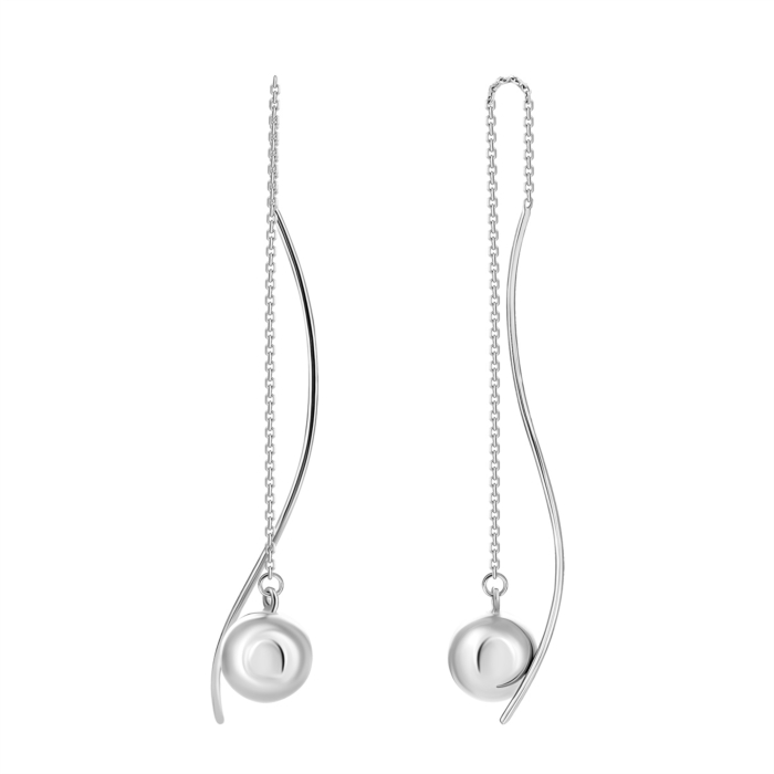 Золотые серьги-протяжки. Артикул UG52/30/023/1