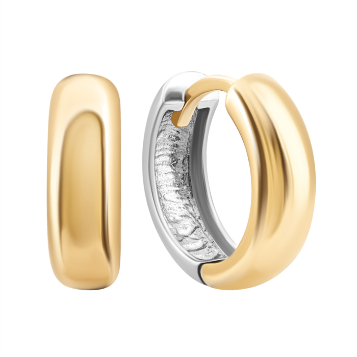 Золоті сережки-конго. Артикул UG52/40/042лб