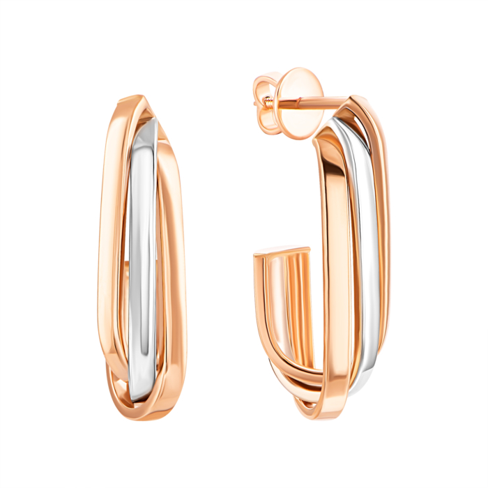 Золоті сережки. Артикул UG52/50/012кб