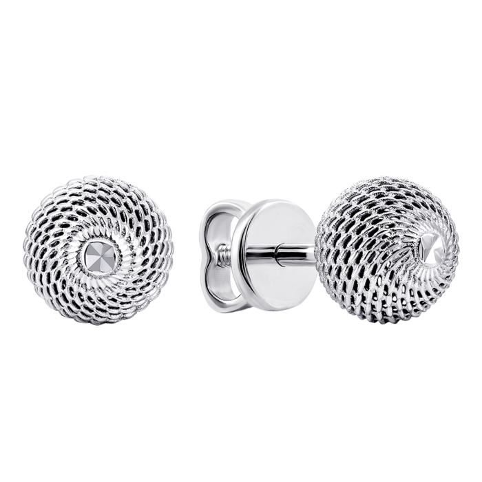 Золотые пуссеты без вставки. Артикул UG52/50/021/1