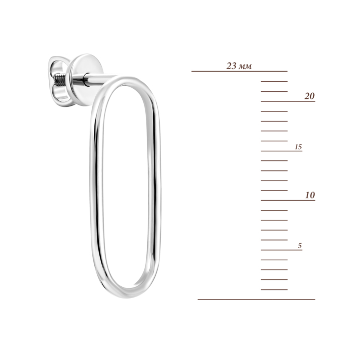 Золоті сережки. Артикул UG52/50/035/1