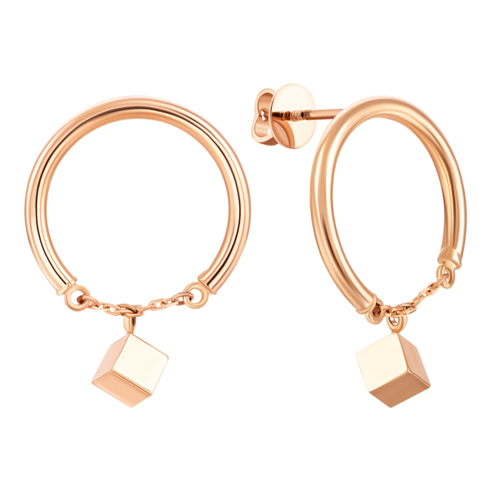 Золотые серьги. Артикул UG52/50/076