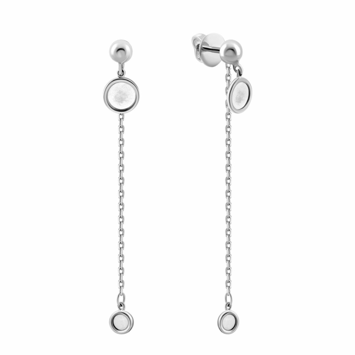 Золоті сережки-підвіски. Артикул UG52/50/086/1