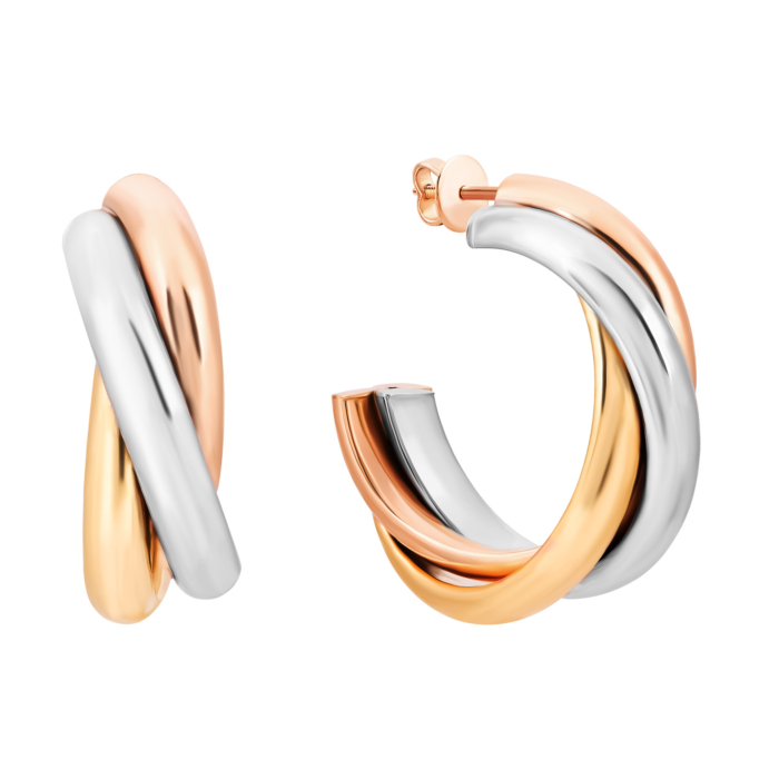 Золоті сережки. Артикул UG52/50/352кбл