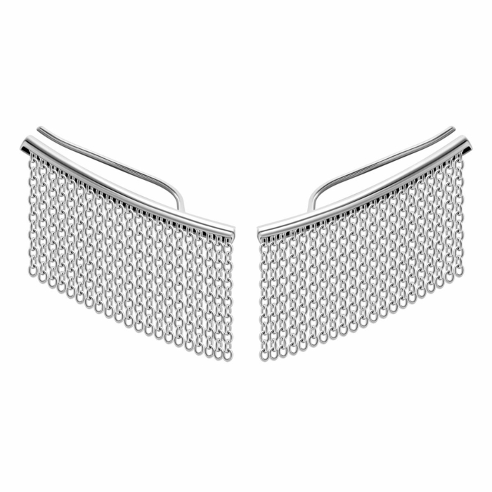 Золоті сережки-кафи. Артикул UG52/60/002/1