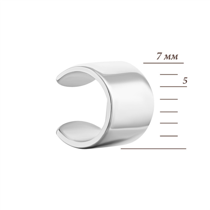 Золотая серьга-каффа. Артикул UG52/70/002/1