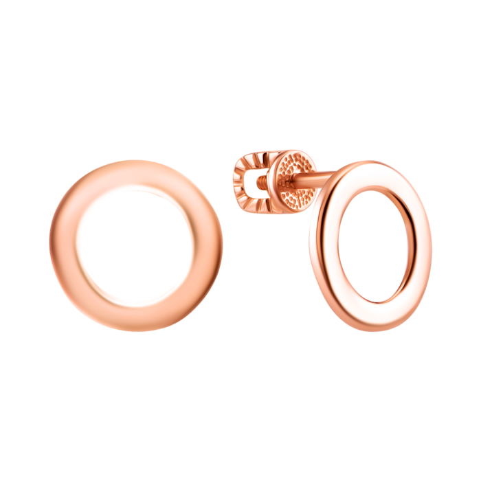 Золоті пусети. Артикул UG520/0209/00/01/01