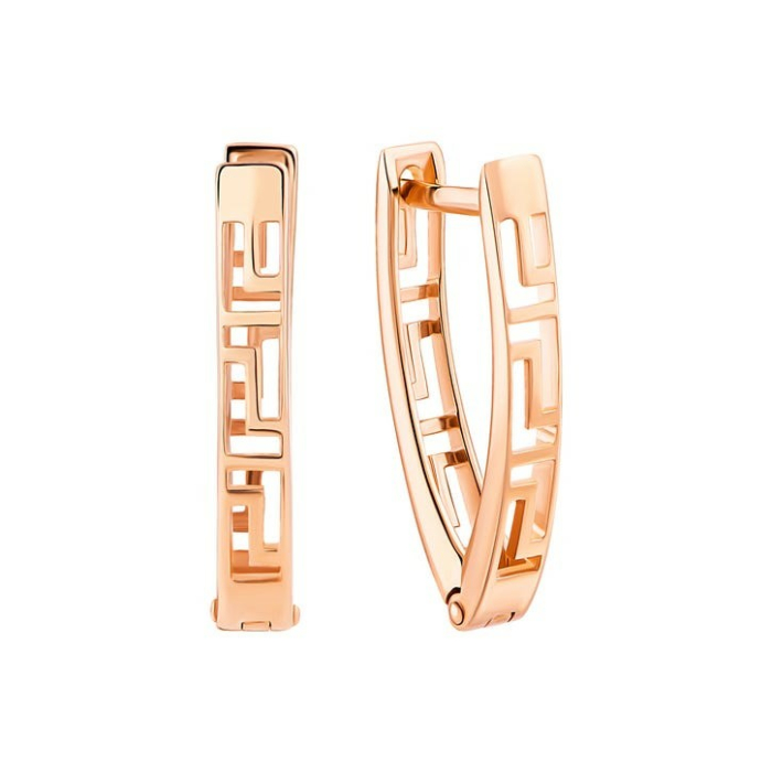 Золоті сережки Геометрія. Артикул UG5200012/01/00/0