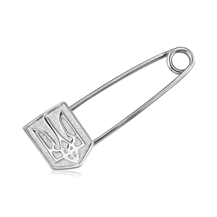 Срібна брошка-булавка. Артикул 4087/12/1