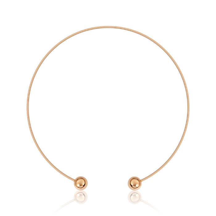 Жорстке кольє без вставки 06711-11/01/0