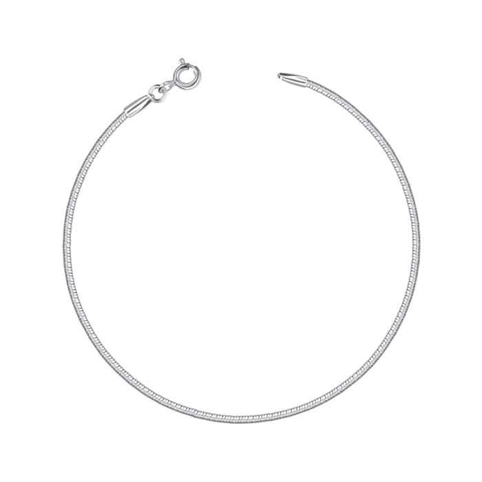 Срібний браслет без вставки CCT 14 D Rod-B/12