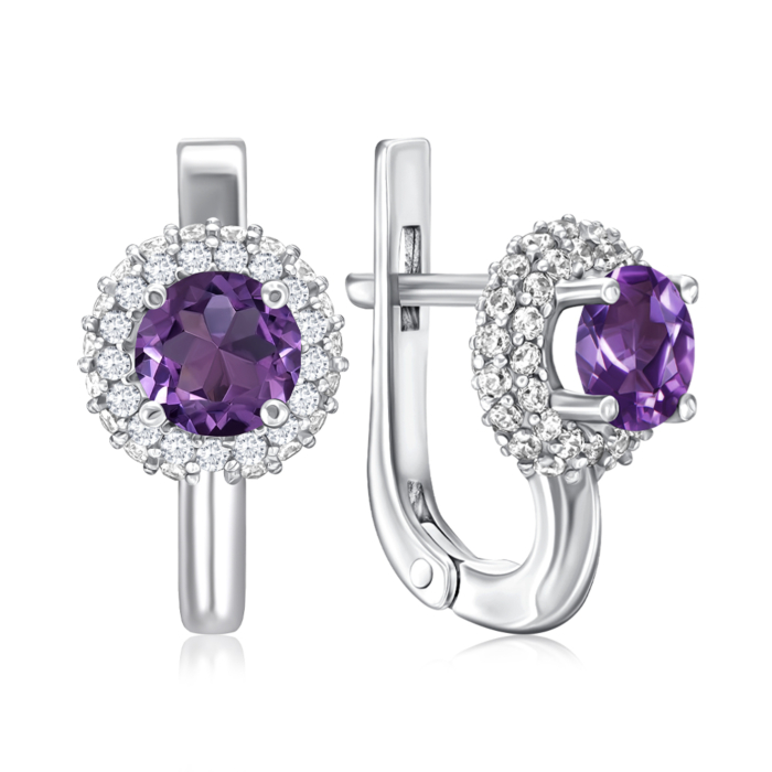 Срібні сережки. Артикул 2071/9р-AMT