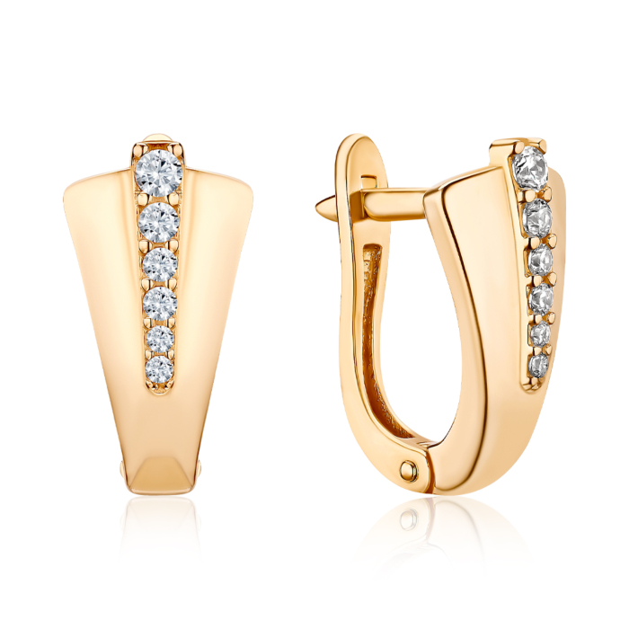 Золотые серьги. Артикул 2106862101