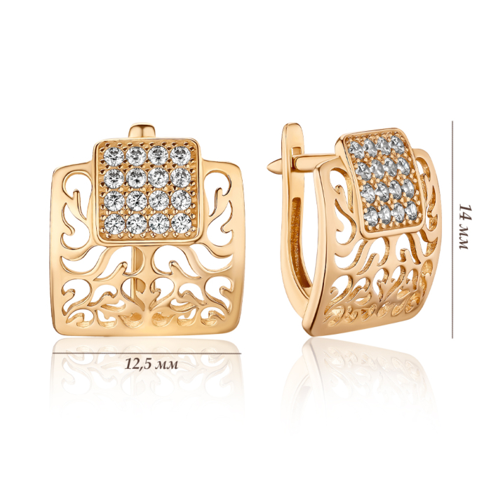 Золоті сережки. Артикул 2107448101