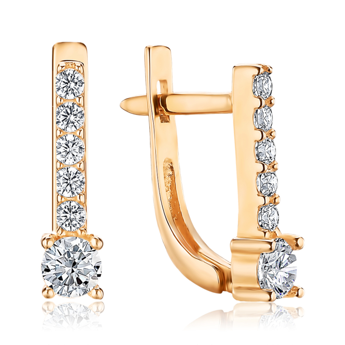 Золоті сережки. Артикул 2108352101-E/01/1 (2108352101)