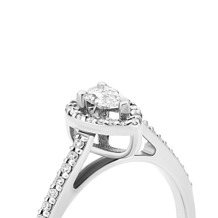 Золота каблучка з діамантами. Артикул UG52111013602 бр