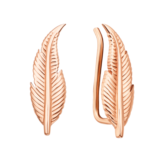 Золоті сережки-кафи. Артикул 21806/01/0