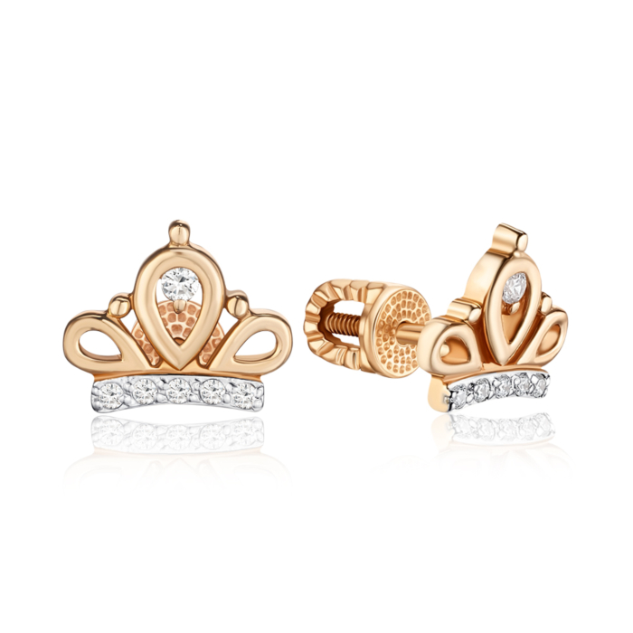 Золотые серьги. Артикул 21836/01/1/79