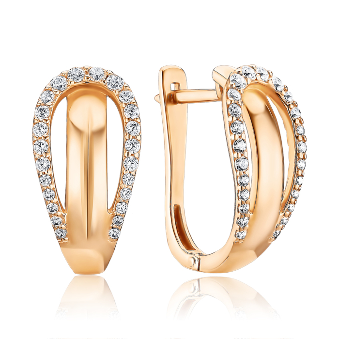 Золотые серьги. Артикул 2192015101