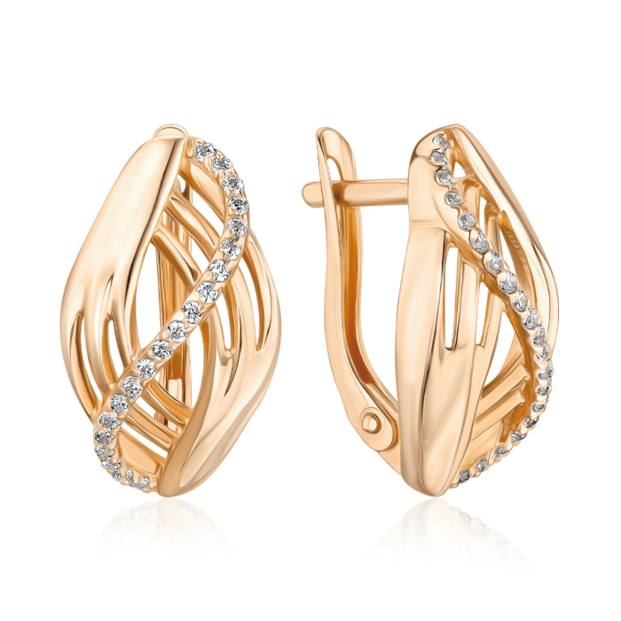 Золоті сережки. Артикул 22130/01/0/1