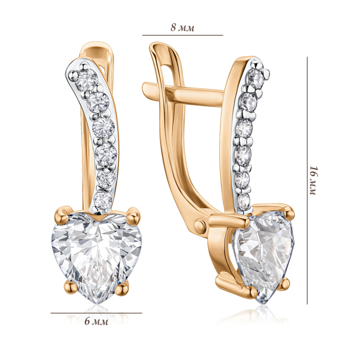 Золоті сережки