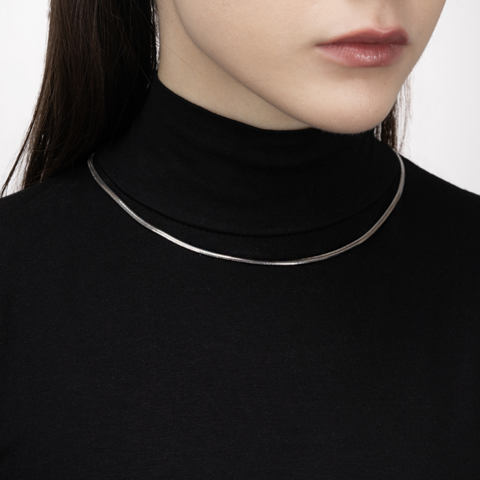 Срібний ланцюжок. Артикул 222Р 1/35