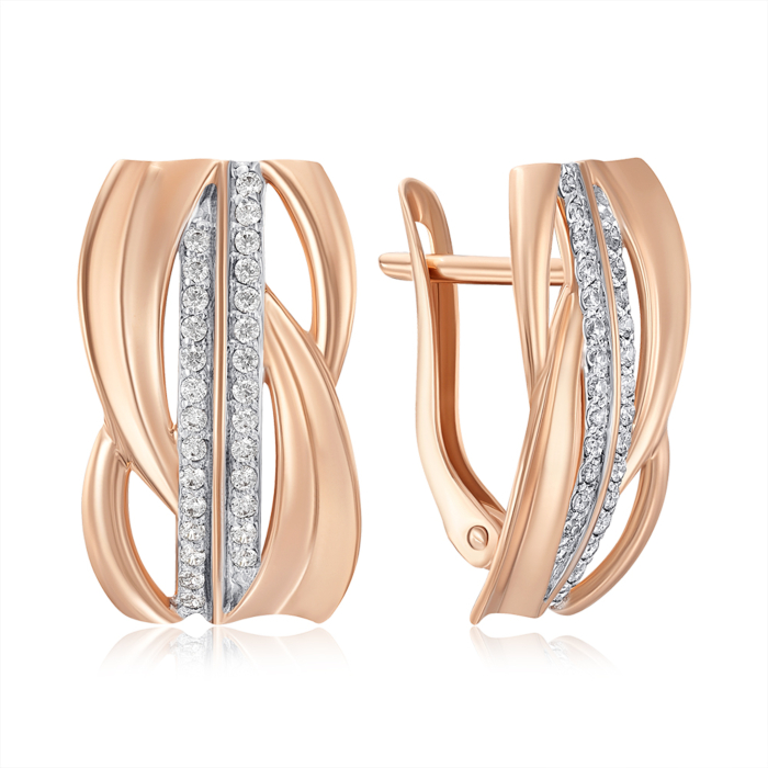 Золоті сережки. Артикул 22486/01/1/1