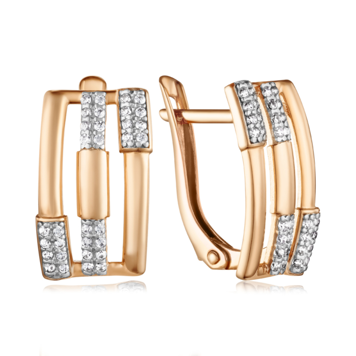 Золотые серьги. Артикул 22507/01/1/42