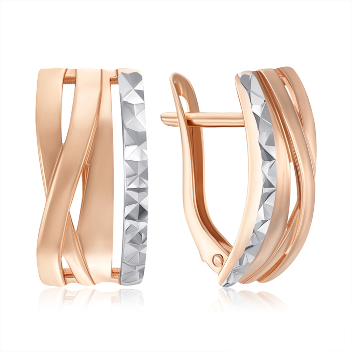 Золотые серьги. Артикул 22510/01/3