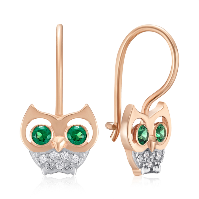 Золотые серьги. Артикул 22582/01/1/3653