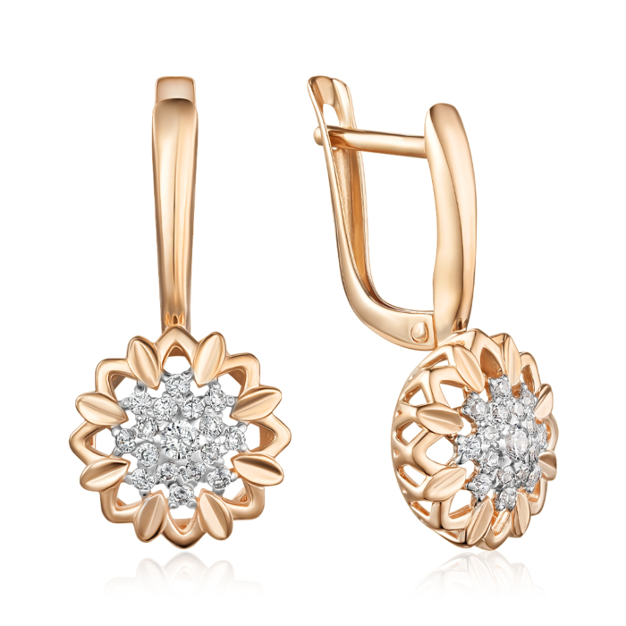 Золоті сережки. Артикул 22841/01/1/4158